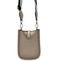 Wag N Purr Shop Phone Case Metallic Pewter HANDBAG Mini Messenger Bag / Phone Case - New w/Tags