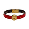 Wag N' Purr Shop Women's Bracelet LOUIS VUITTON Monogram Circle Reversible Bracelet - Brown & Red