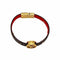 Wag N' Purr Shop Women's Bracelet LOUIS VUITTON Monogram Circle Reversible Bracelet - Brown & Red