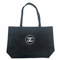 Wag N' Purr Shop Women's Handbag CHANEL VIP Gift Poly/Cotton Tote Bag - Black NEW w/Out Tags