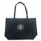Wag N' Purr Shop Women's Handbag CHANEL VIP Gift Poly/Cotton Tote Bag - Black NEW w/Out Tags