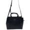 Wag N' Purr Shop Women's Handbag LONDON FOG Marcelle Studded Satchel - Black NEW w/Tags