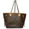 Wag N' Purr Shop Women's Handbag LOUIS VUITTON Monogram Never Full Coated Canvas-Brown