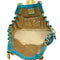 Wag N' Purr Shop Women's Handbag LOUIS VUITTON Rare Suede Monogram Theda PM - Turquoise New w/Tags