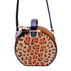 Wag N' Purr Shop Women's Handbag LOUIS VUITTON Reverse Monogram Leopard Petite Boite Chapeau - Brown New w/Tags
