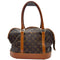 Wag N' Purr Shop Women's Handbag LOUIS VUITTON Small Dog Carrier Shoulder Bag - Brown