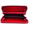 Wag N' Purr Shop Women's Wallet GUCCI Swing Bamboo Tassel Zip Around Continental Wallet - Red NEW w/Tags