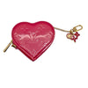 Wag N' Purr Shop Women's Wallet LOUIS VUITTON Monogram Vernis Heart Coin Purse with Charms - Pink