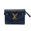 Wag N' Purr Shop Women's Wallet LOUIS VUITTON New Wave Quilted Leather Compact Wallet - Black NEW w/Out Tags