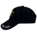WagnPurr Shop Accessories BASEBALL CAP Eagle Crest Official Navy Seal Team - Black & Gold