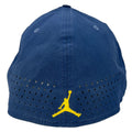 WagnPurr Shop Accessories BASEBALL CAP Jumpman University of Michigan Wolverines - Navy & Yellow New w/Out Tags