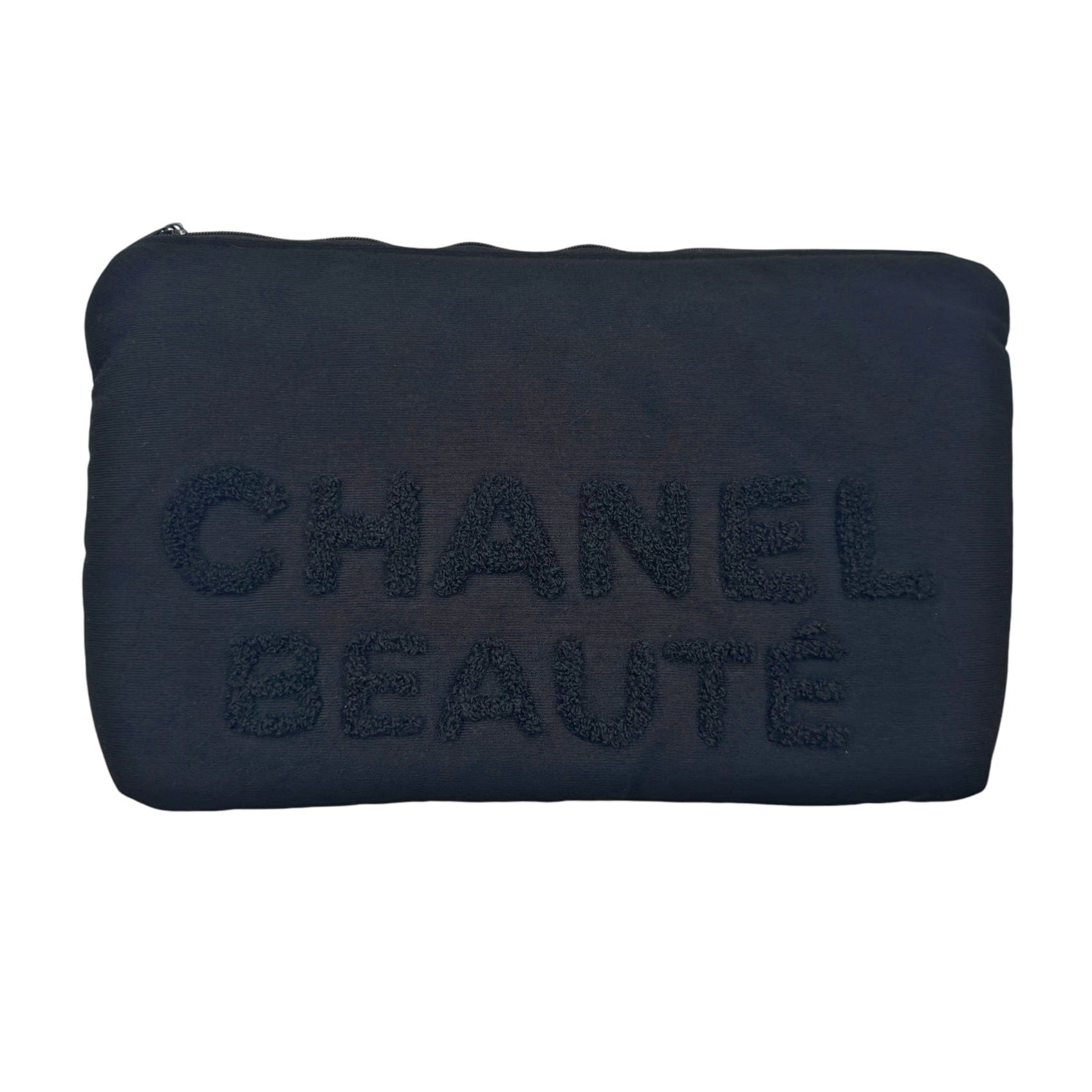 CHANEL Beaute GWP Makeup Pouch - Black New w/Out Tags– Wag N CHANEL Beaute GWP Makeup Pouch - Black New w/Out Tags– Wag N