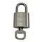 WagnPurr Shop Accessories LOUIS VUITTON Brushed Metal Lock & Key Set - Gunmetal NEW w/Out Tags