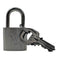 WagnPurr Shop Accessories LOUIS VUITTON Brushed Metal Lock & Key Set - Gunmetal NEW w/Out Tags