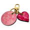 WagnPurr Shop Bag Charm LOUIS VUITTON Vernis Monogram Valentine's Heart Bag Charm & Key Holder - Pink