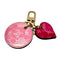 WagnPurr Shop Bag Charm LOUIS VUITTON Vernis Monogram Valentine's Heart Bag Charm & Key Holder - Pink