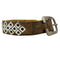 WagnPurr Shop Belt DIESEL Limited Edition Distressed Studded Leather Belt - Light Brown