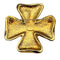 WagnPurr Shop Brooch CHANEL Vintage Coco Mark 4 Leaf Clover Brooch - Gold