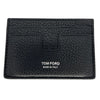 WagnPurr Shop Card Case TOM FORD T-Line Grained Leather Cardholder - Black New w/Out Tags