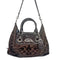 WagnPurr Shop Handbag COACH Ashley Signature Sateen Convertible Satchel - Brown