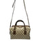 WagnPurr Shop Handbag GUCCI Vintage GG Canvas & Leather Boston Bag-Brown