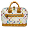 WagnPurr Shop Handbag LOUIS VUITTON Takashi Murakami Monogram Multicolor Alma - White