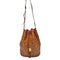 WagnPurr Shop Handbag MCM Dessau Drawstring Bag in Visetos - Cognac