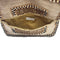 WagnPurr Shop Handbag MOYNA NEW YORK Beaded Fold Over Clutch - Natural