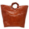WagnPurr Shop Handbag NANCY GONZALEZ Croc Handle Bag - Orange
