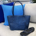 WagnPurr Shop Handbag NANCY GONZALEZ Erica Shoulder Bag - Blue New w/out Tags