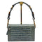WagnPurr Shop Handbag PRADA Vintage Alligator Sound Convertible Shoulder Bag - Grey