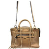 WagnPurr Shop Handbag REBECCA MINKOFF Regan Satchel - Camel