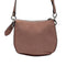 WagnPurr Shop Handbag REBECCA MINKOFF Suede Vanity Saddle Crossbody Bag - Pink