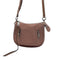 WagnPurr Shop Handbag REBECCA MINKOFF Suede Vanity Saddle Crossbody Bag - Pink