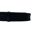 WagnPurr Shop Men's Belt PRADA Vintage Cloth & Leather Men's Belt - Black