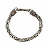 WagnPurr Shop Men's Bracelet BRACELET Sterling Silver Byzantine Design