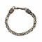 WagnPurr Shop Men's Bracelet BRACELET Sterling Silver Byzantine Design
