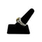 WagnPurr Shop Men's Ring RING Fleur de Lis Emblem - 925 Silver