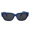 WagnPurr Shop Men's Sunglasses KANSAI YAMAMOTO Vintage Hip Hop Blue Square Unisex Sunglasses