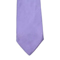 WagnPurr Shop Men's Tie BRIONI Solid Silk Tie - Lavender