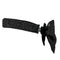 WagnPurr Shop Men's Tie GIANNI VERSACE Mini Print Silk Bow Tie - Black