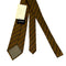 WagnPurr Shop Men's Tie GIORGIO ARMANI Diagonal Striped Silk Blend Tie - Black & Brown New w/Tags