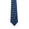 WagnPurr Shop Men's Tie GUCCI Abstract Pattern Silk Tie - Blue & White