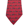 WagnPurr Shop Men's Tie HERMÈS Horse Motif Silk Tie - Pink
