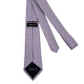 WagnPurr Shop Men's Tie JAAN J. Vegan Abstract Micropattern Slim Tie - Lavender