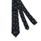 WagnPurr Shop Men's Tie JAAN J. Vegan Dog Motif Slim Kingford Tie - Black