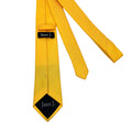 WagnPurr Shop Men's Tie JAAN J. Vegan Micropattern Slim Tie - Yellow