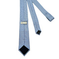 WagnPurr Shop Men's Tie REISS Mini Medallion Silk Tie - Chambray and Navy