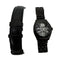 WagnPurr Shop Men's Watch ROCAWEAR Unisex Diamond Skull Watch - Black