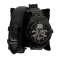 WagnPurr Shop Men's Watch ROCAWEAR Unisex Diamond Skull Watch - Black